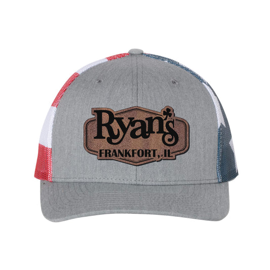 "Ryan's Frankfort" American Flag TRUCKER HAT