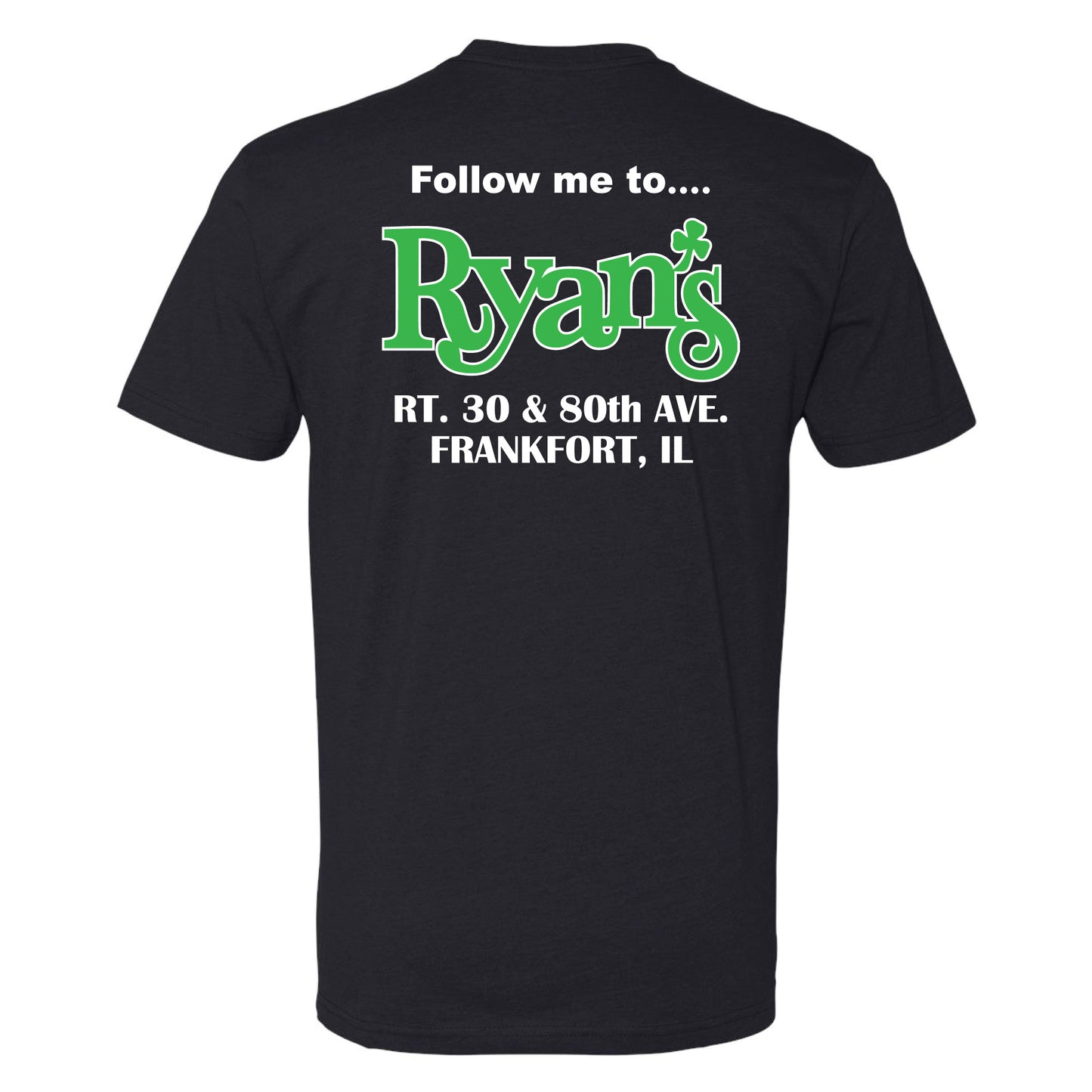 Ryan's Original PREMIUM T-Shirt White and Green Logo