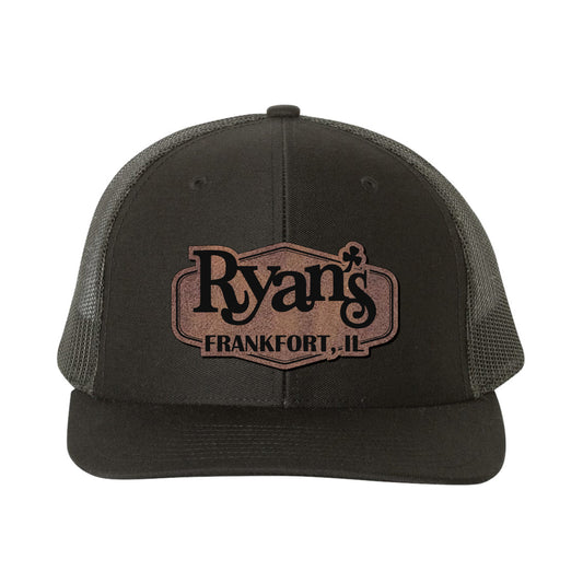 "Ryan's Frankfort" All Black TRUCKER HAT