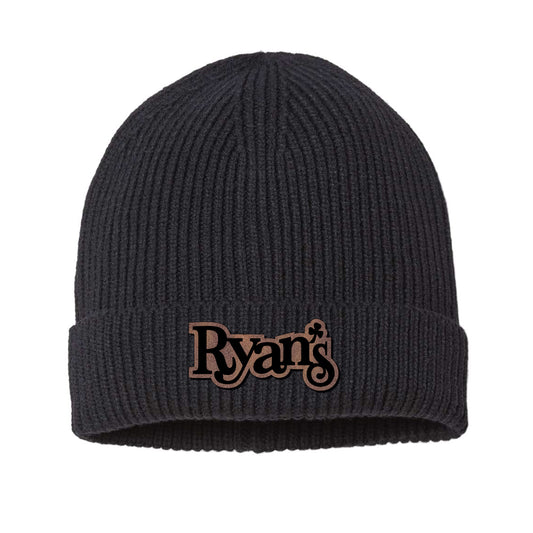 "Ryan's" Black BEENIE